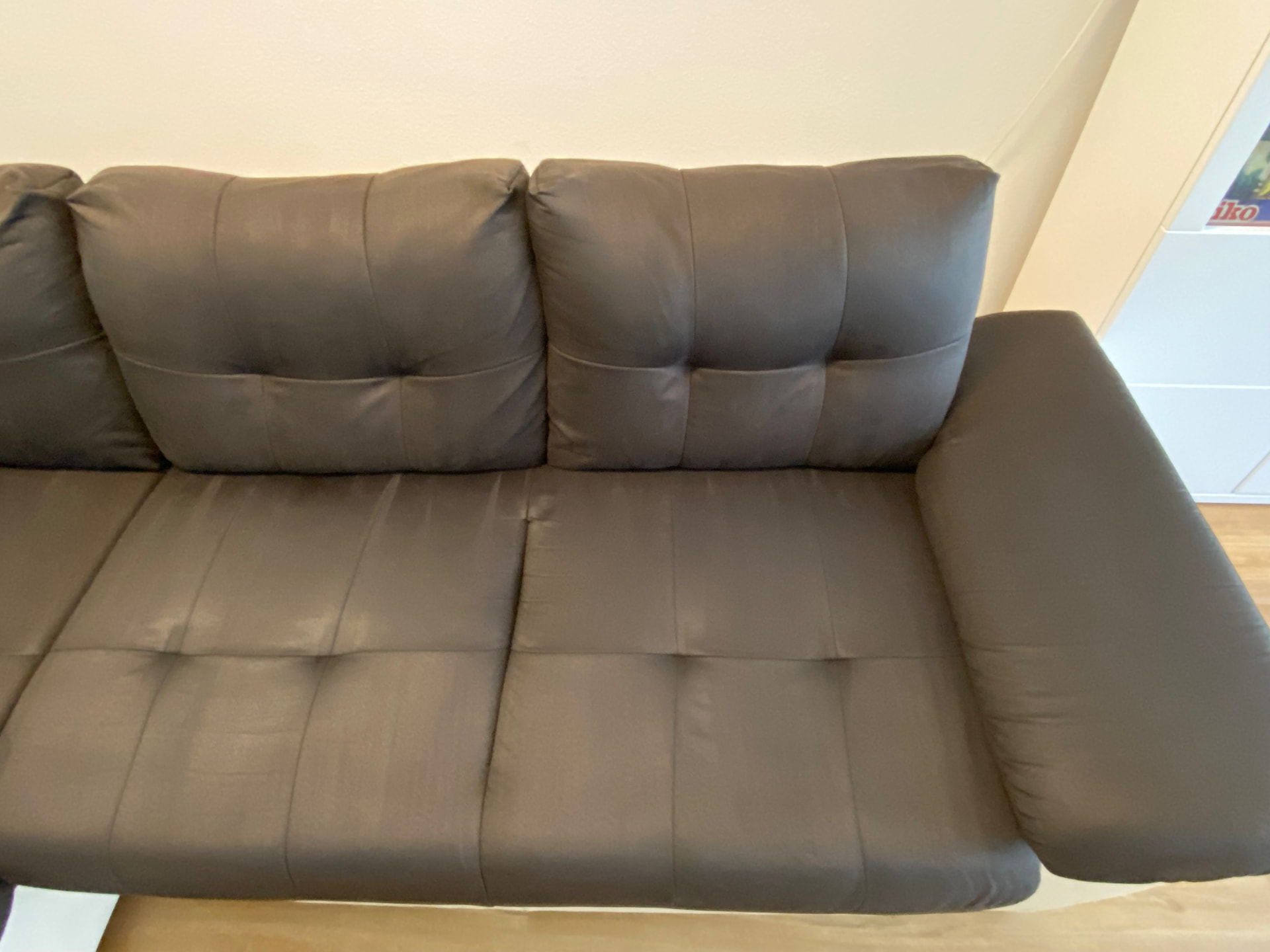 Longchair braun · München nachher