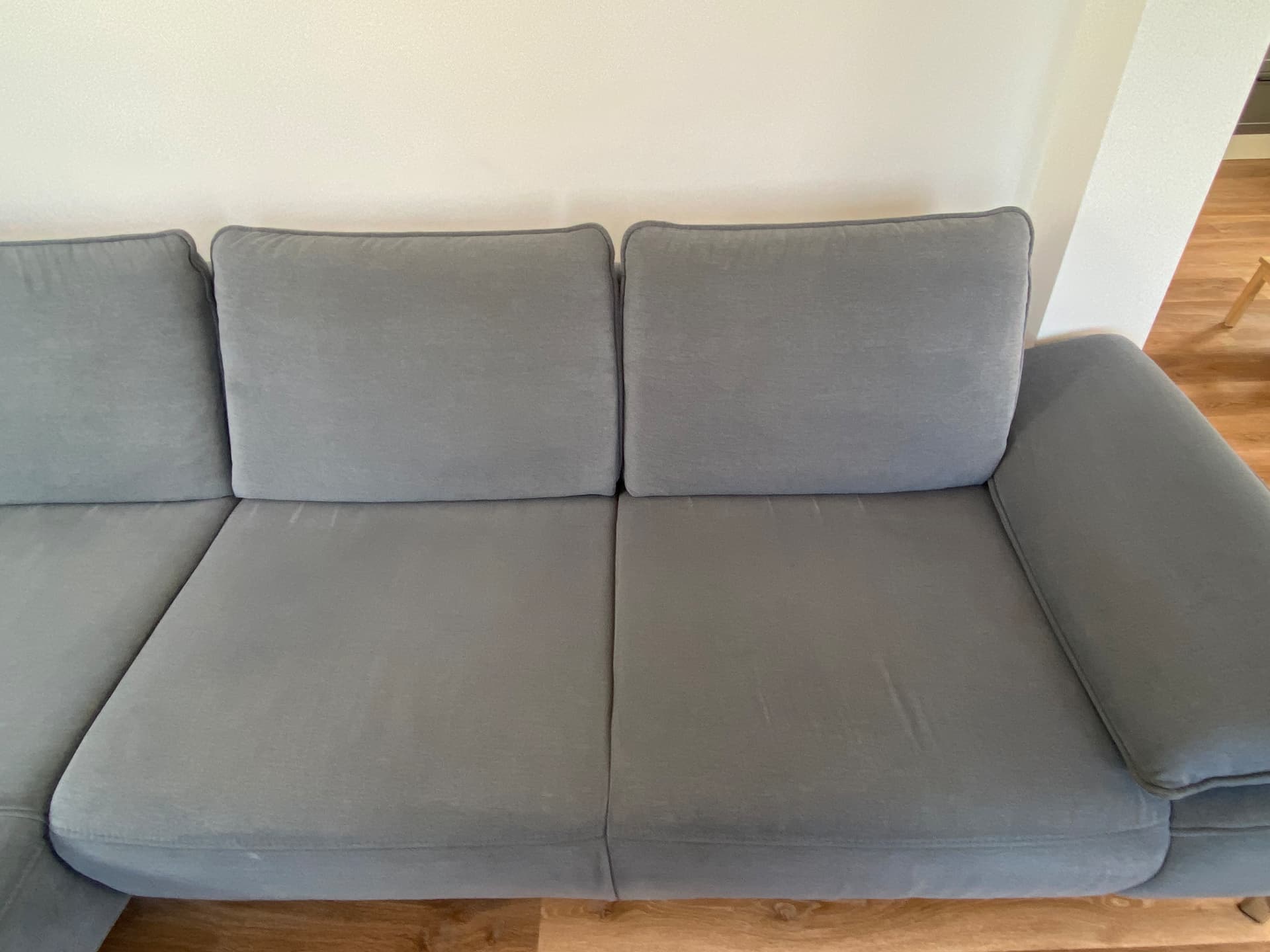 3-Sitzer grau · Bayern nachher