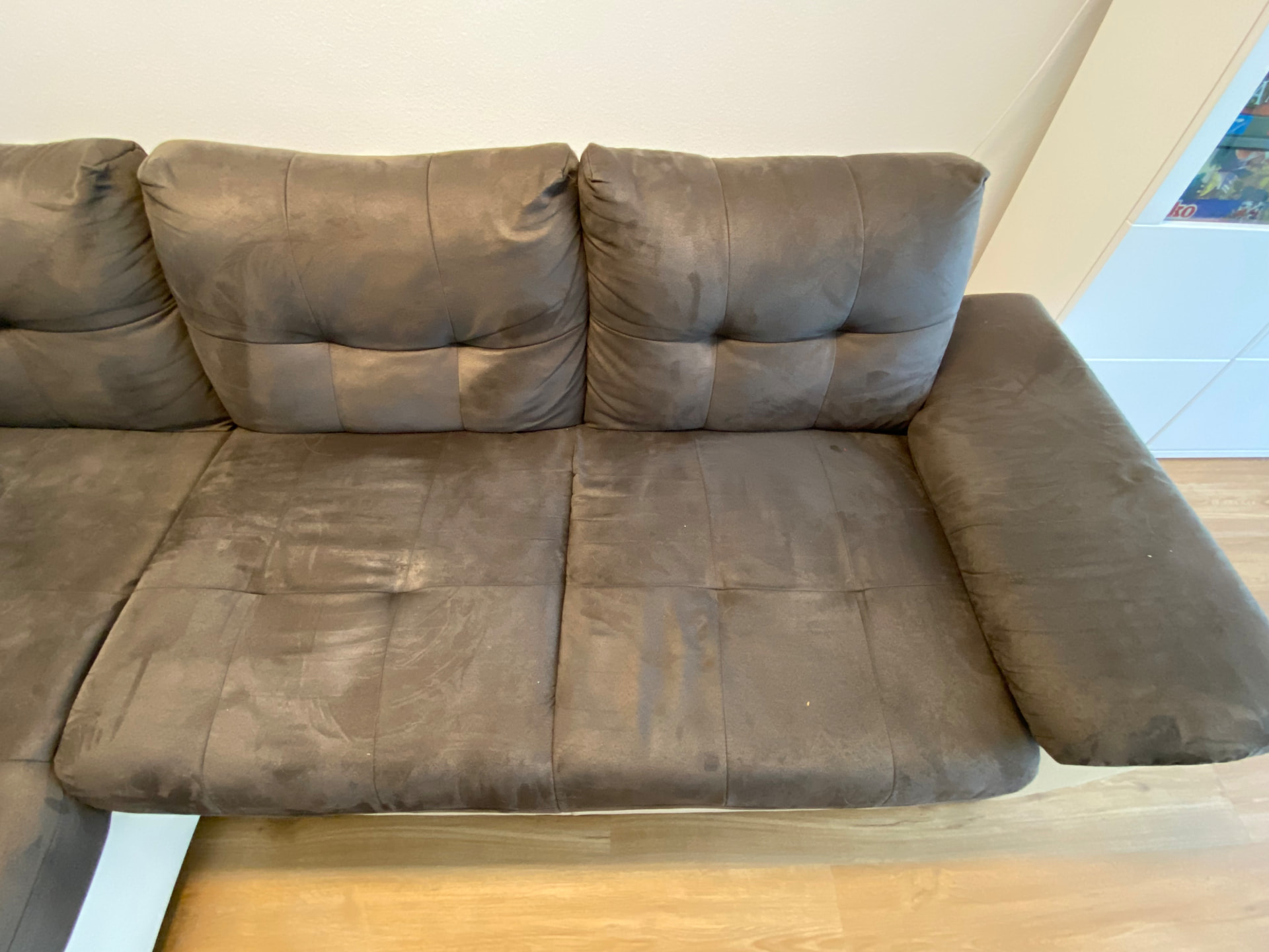 Longchair braun · München vorher